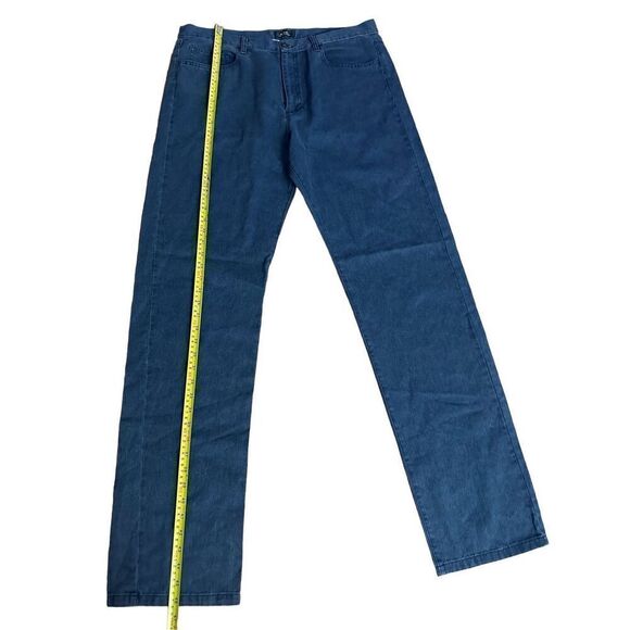 APC  Standard Jeans High-rise straight-leg jeans in thin blue denim Size 36 - Picture 3 of 9